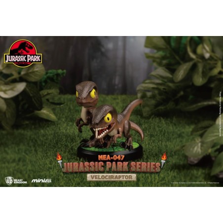 JURASSIC PARK - Set 6 Figurine Mini Egg Attack 10cm 