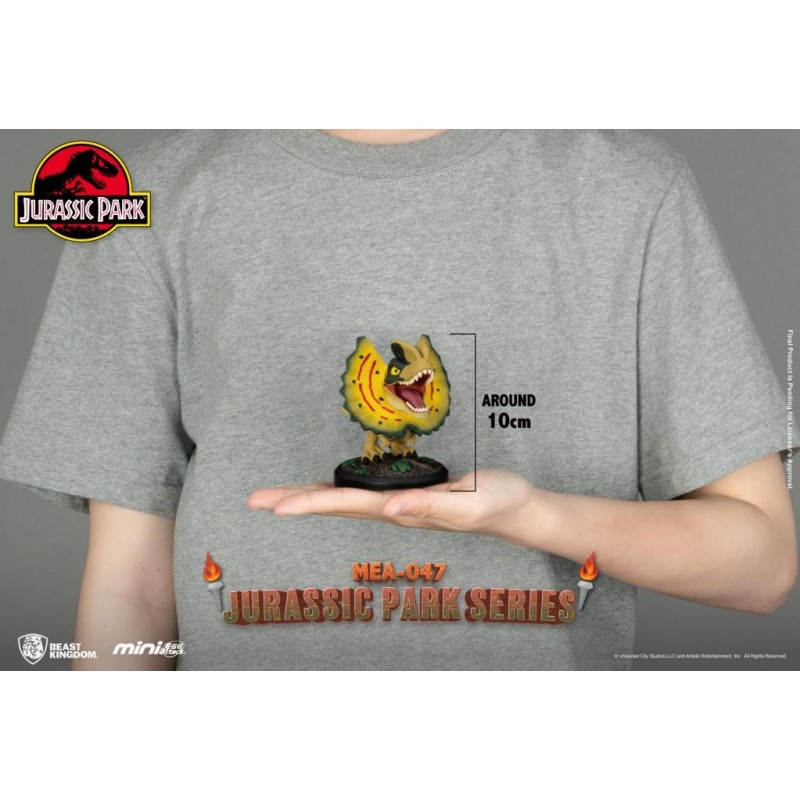 JURASSIC PARK - Set 6 Figurine Mini Egg Attack 10cm 