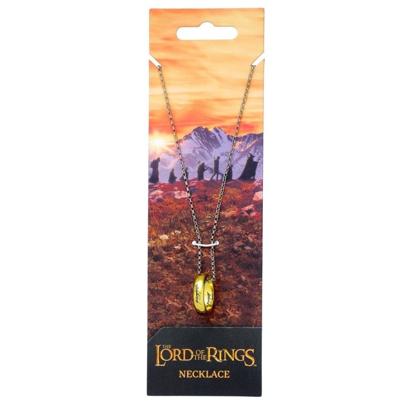 LE SEIGNEUR DES ANNEAUX - l'Anneau Unique - Collier 