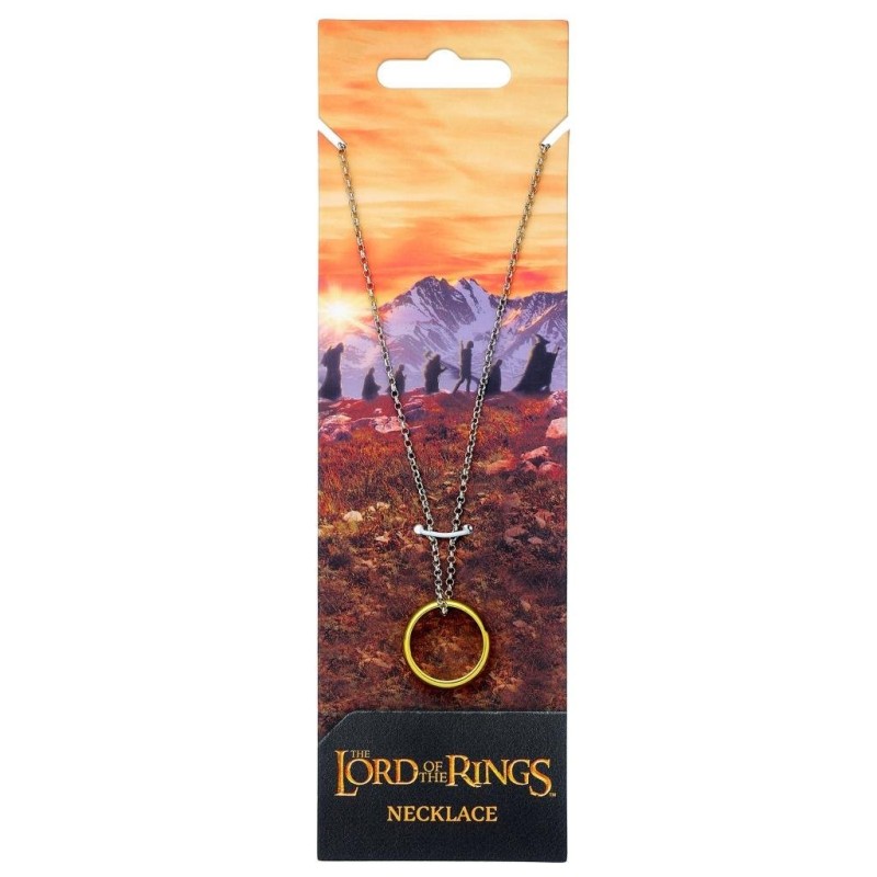 LE SEIGNEUR DES ANNEAUX - l'Anneau Unique - Collier 