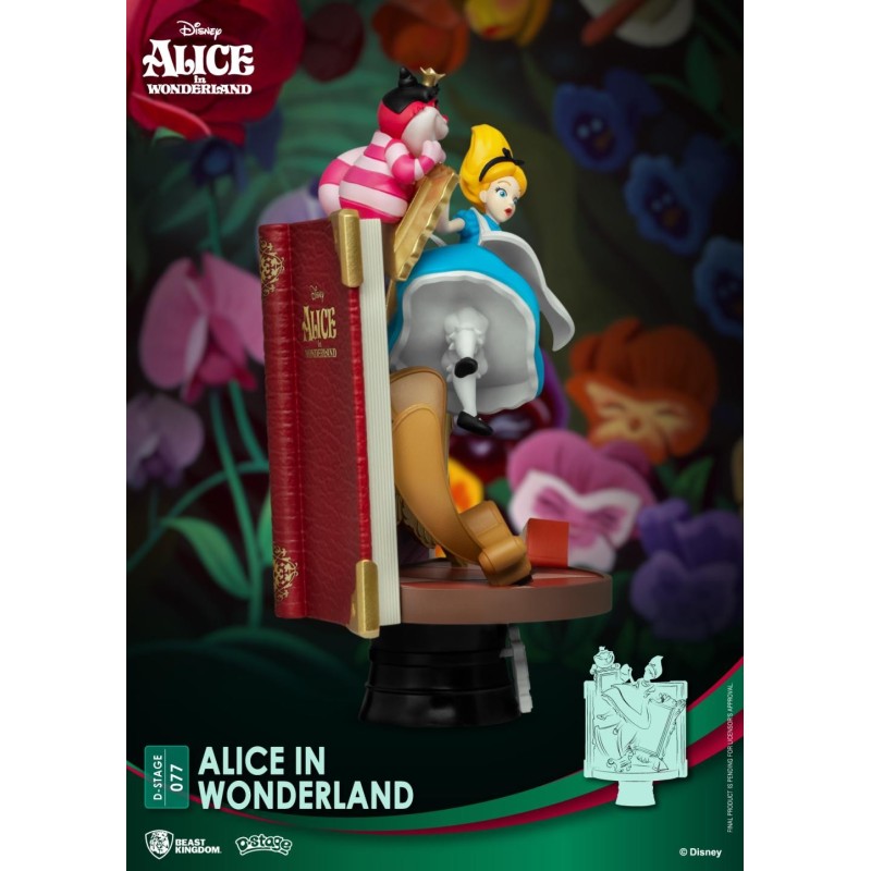 DISNEY - Alice au Pays des Merveilles - Diorama D-Stage 13cm 
