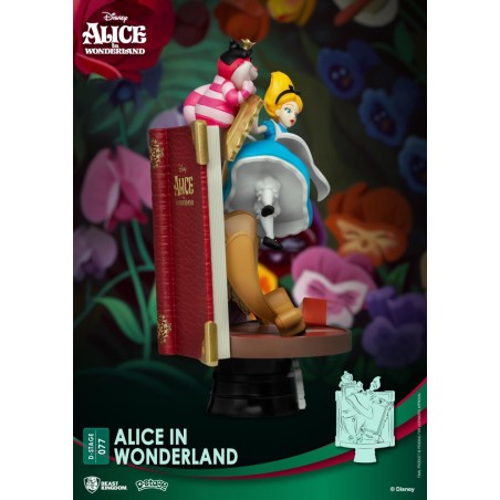 DISNEY - Alice au Pays des Merveilles - Diorama D-Stage 13cm 