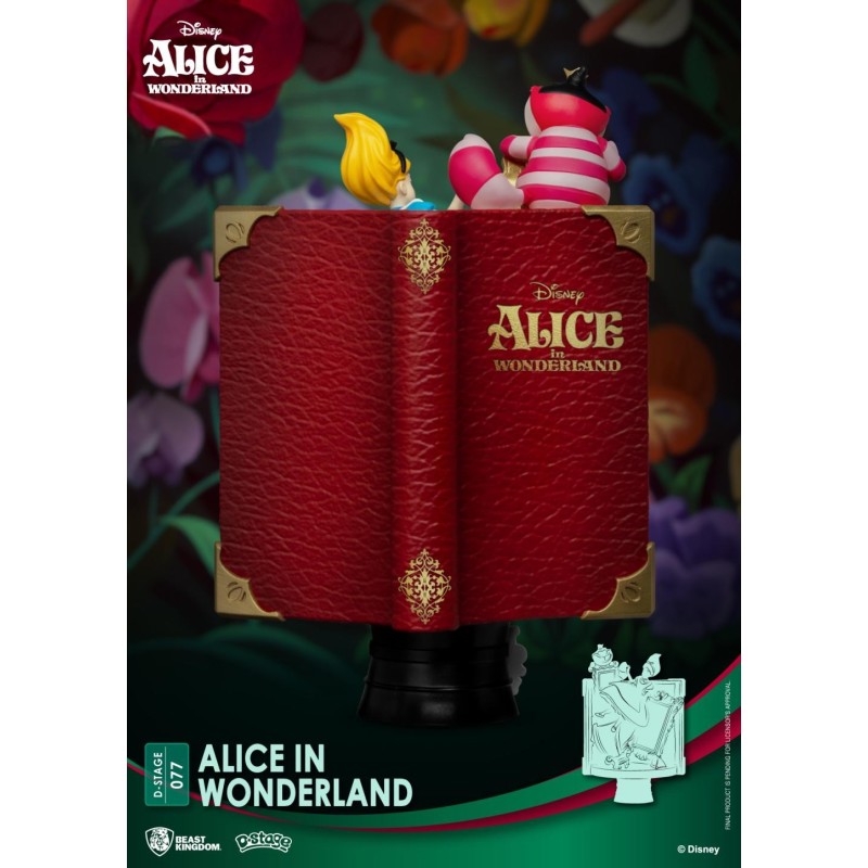 DISNEY - Alice au Pays des Merveilles - Diorama D-Stage 13cm 