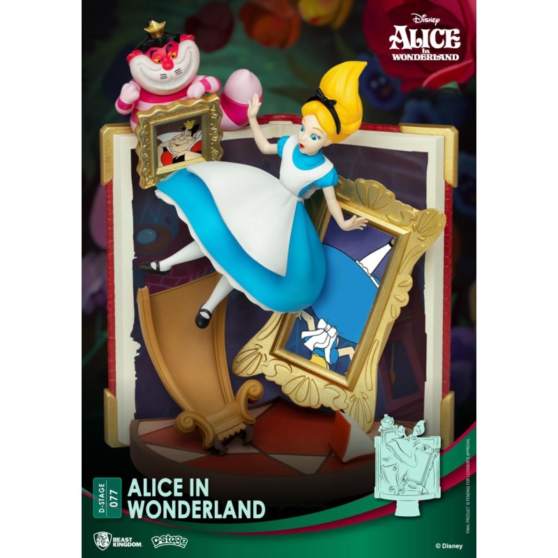DISNEY - Alice au Pays des Merveilles - Diorama D-Stage 13cm 