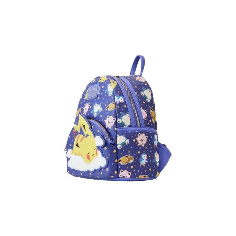 POKEMON - Pikachu et Amis dormant - Mini Sac à Dos LoungeFly 