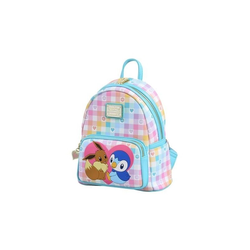 POKEMON - Tiplouf et Evoli - Mini Sac à Dos Loungefly 