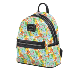 POKEMON - Pikachu et Starters - Mini Sac à Dos Loungefly  2