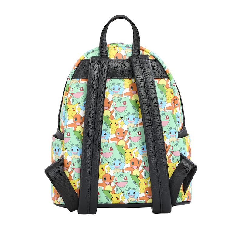 POKEMON - Pikachu et Starters - Mini Sac à Dos Loungefly 