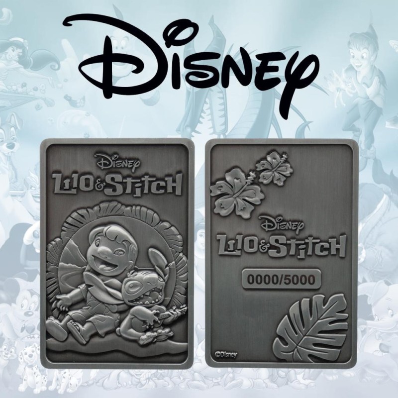 LILO & STITCH - Lingot en Métal - Limited Edition 
