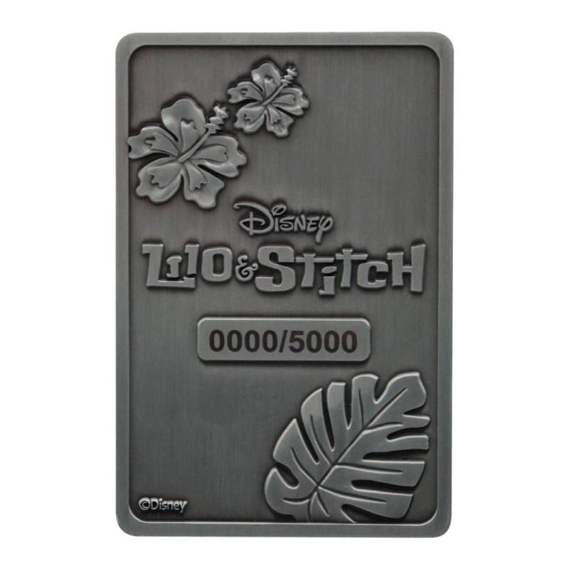 LILO & STITCH - Lingot en Métal - Limited Edition 