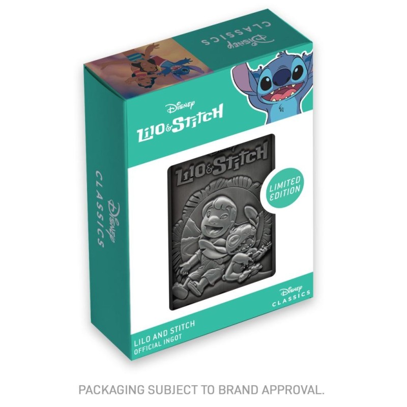 LILO & STITCH - Lingot en Métal - Limited Edition 