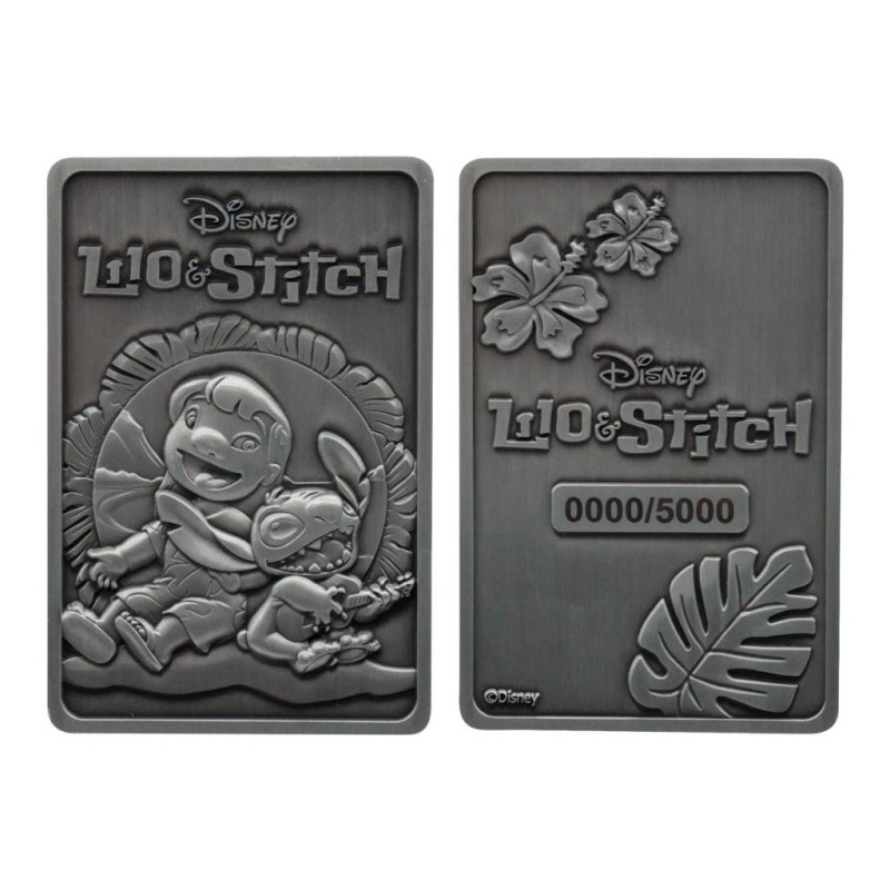 LILO & STITCH - Lingot en Métal - Limited Edition 