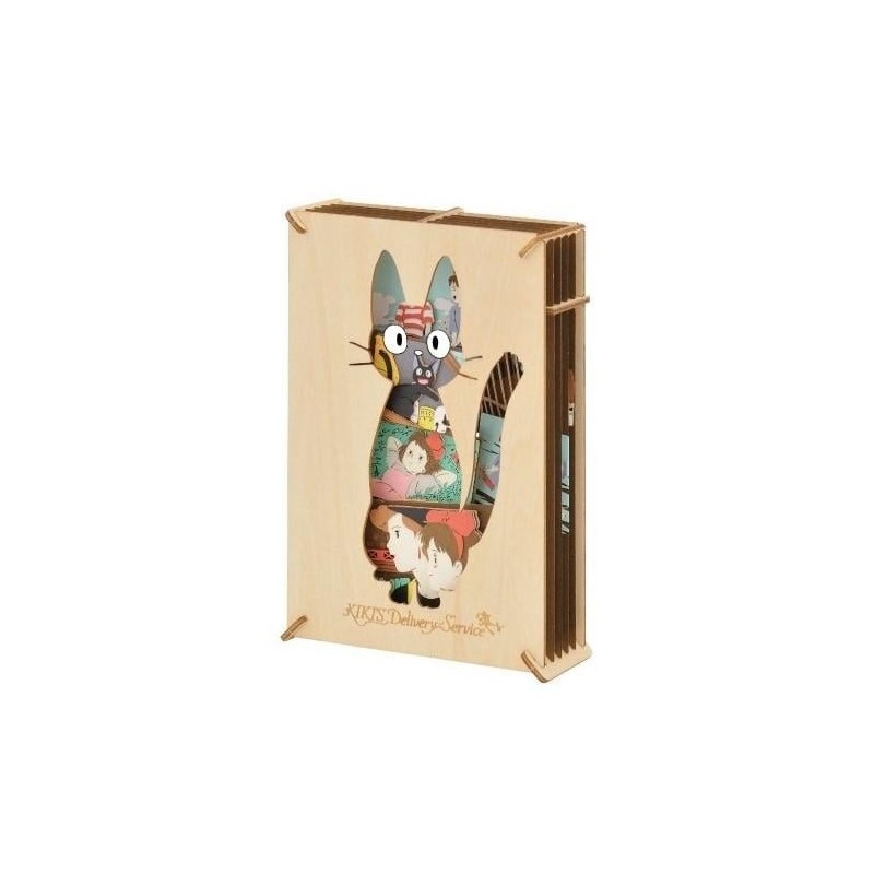 KIKI LA PETITE SORCIERE - Jiji - Théâtre de papier Style bois 