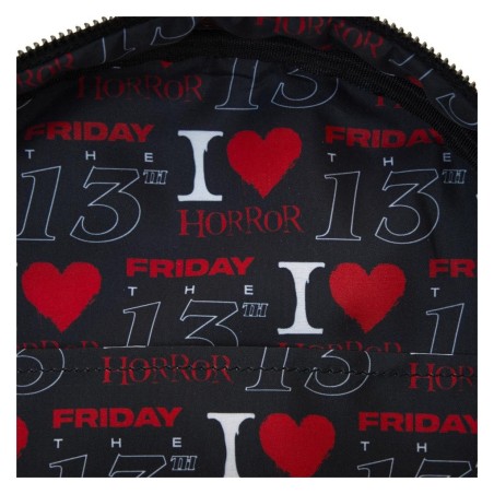 VENDREDI 13 - I Heart Horror - Mini Sac à Dos LoungeFly 
