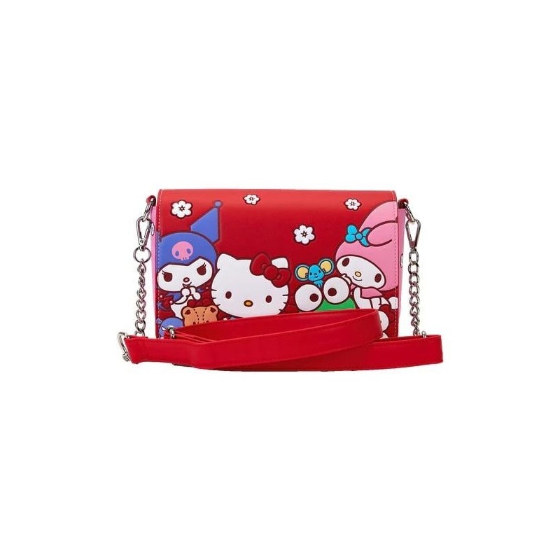 SANRIO - Hello Kitty & Amis "Color Block" - Sac bandoulière Loungefly 