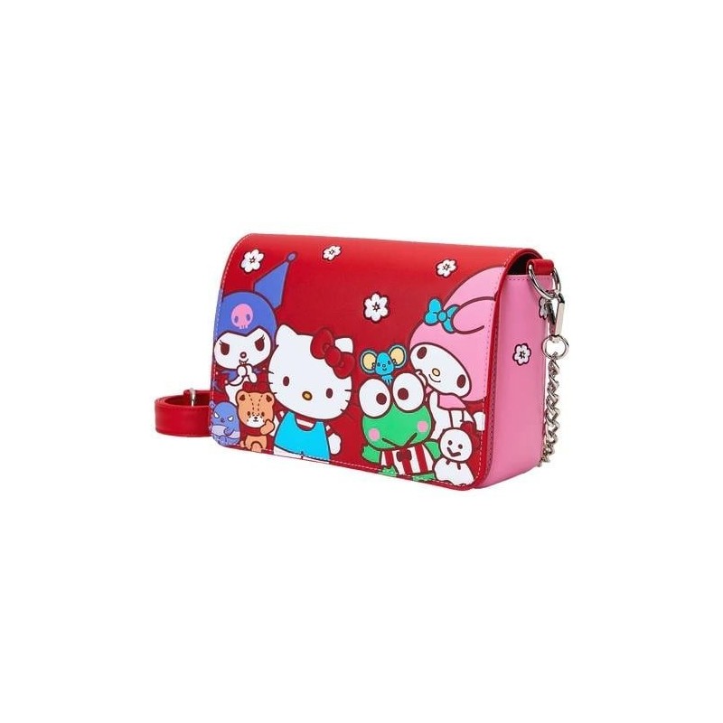 SANRIO - Hello Kitty & Amis "Color Block" - Sac bandoulière Loungefly 
