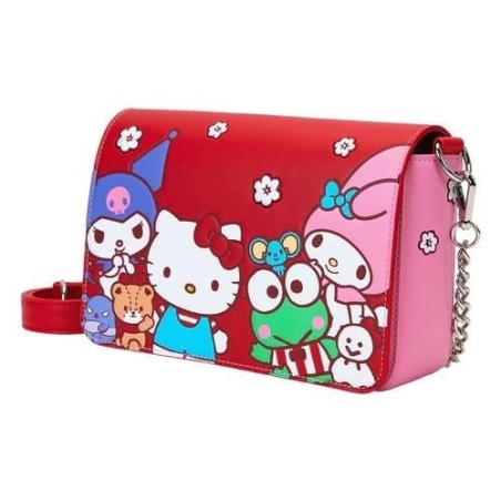 SANRIO - Hello Kitty & Amis "Color Block" - Sac bandoulière Loungefly 