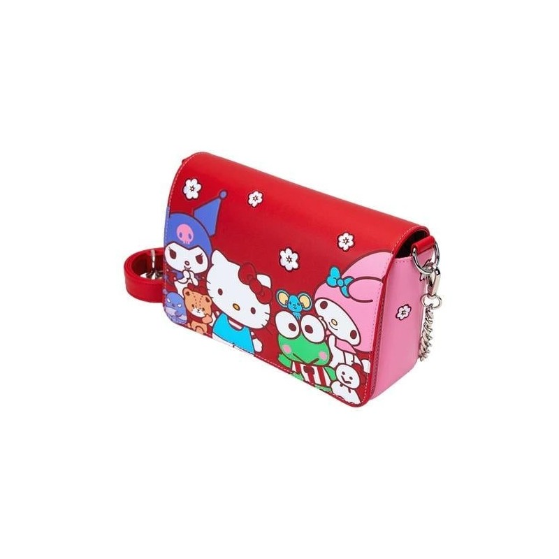 SANRIO - Hello Kitty & Amis "Color Block" - Sac bandoulière Loungefly 