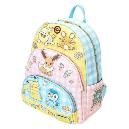 POKEMON - Cafe - Mini Sac à Dos Triple Poche LoungeFly 