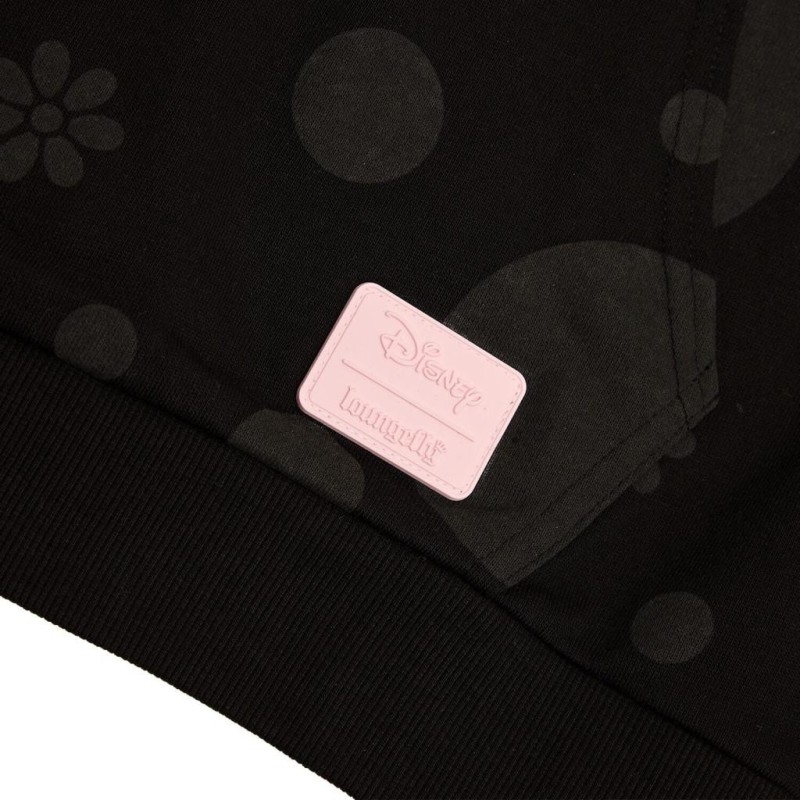 DISNEY - Minnie "Floral Rock the Dots" - Hoodie Unisex Loungefly (XL) 