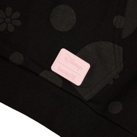 DISNEY - Minnie "Floral Rock the Dots" - Hoodie Unisex Loungefly (L) 