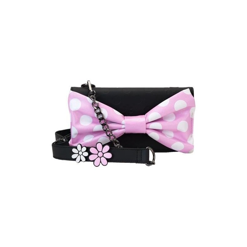 DISNEY - Minnie "Floral Rock the Dots" - Sac Bandoulière Loungefly 
