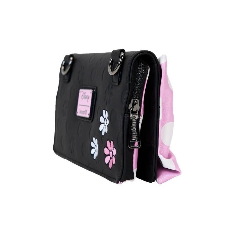 DISNEY - Minnie "Floral Rock the Dots" - Sac Bandoulière Loungefly 