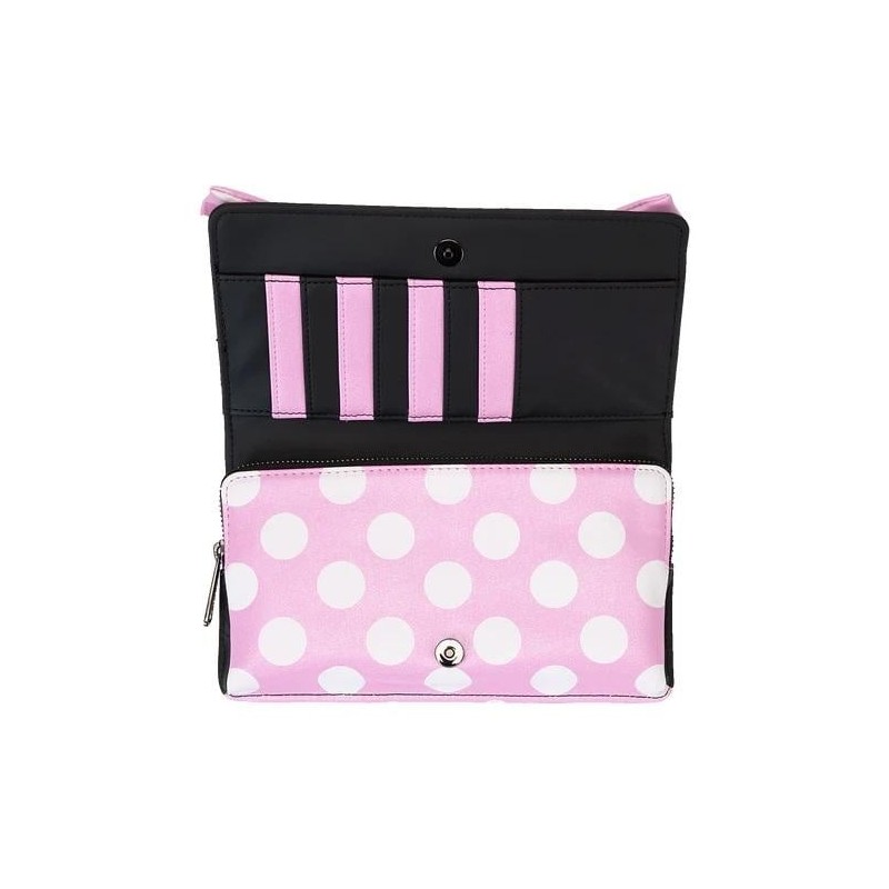 DISNEY - Minnie "Floral Rock the Dots" - Sac Bandoulière Loungefly 