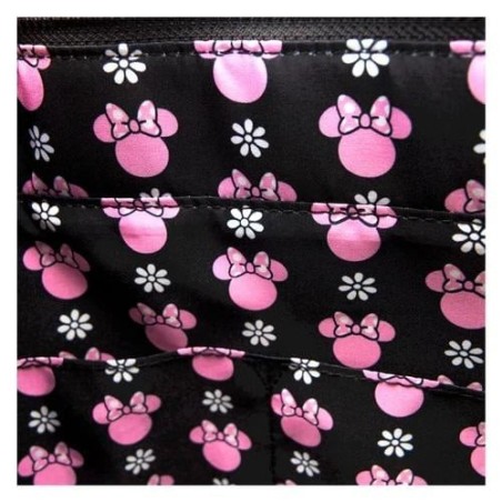 DISNEY - Minnie "Floral Rock the Dots" - Tote Bag Loungefly 
