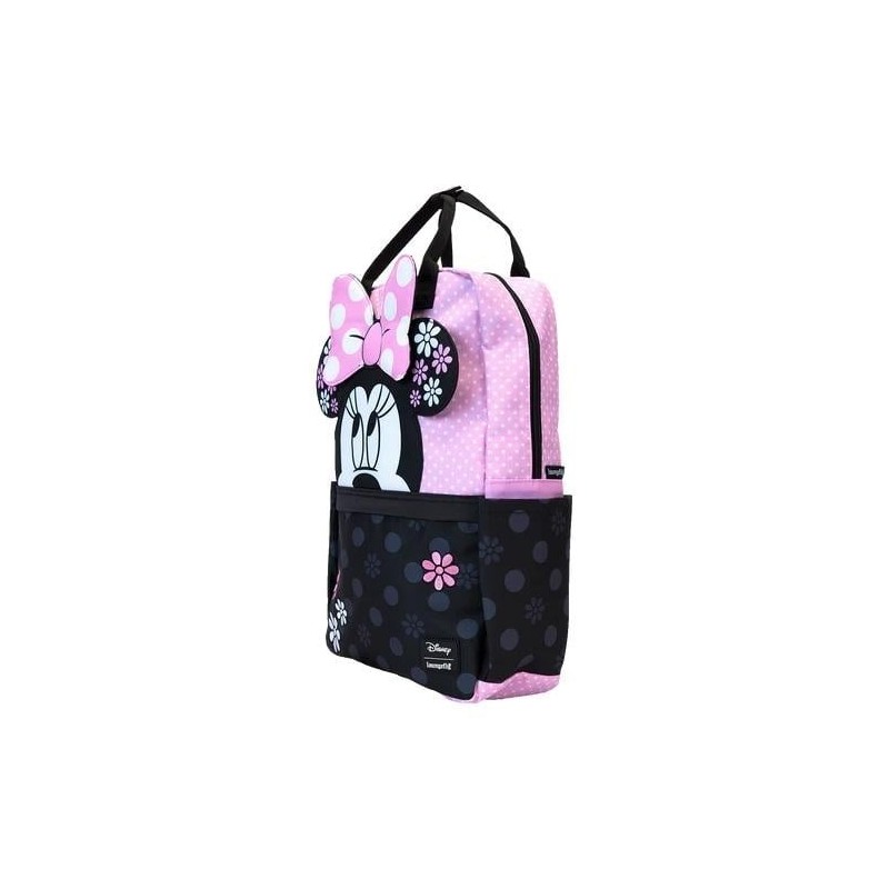 DISNEY - Minnie "Floral Rock the Dots" - Sac à dos Nylon LoungeFly 
