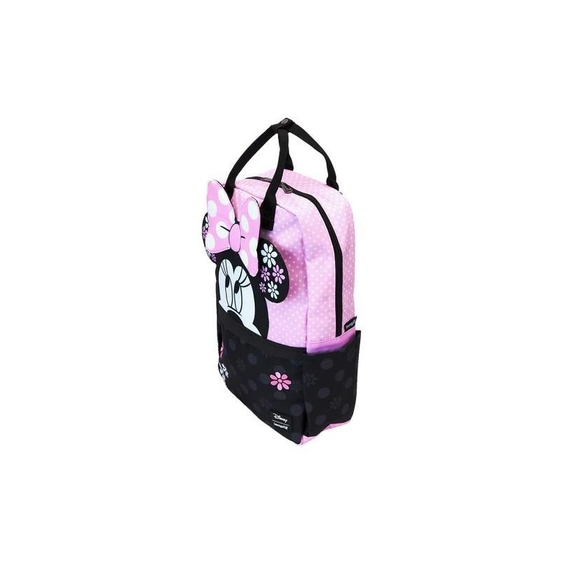 DISNEY - Minnie "Floral Rock the Dots" - Sac à dos Nylon LoungeFly 