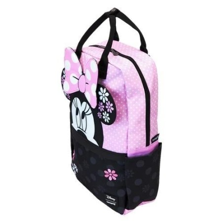DISNEY - Minnie "Floral Rock the Dots" - Sac à dos Nylon LoungeFly 