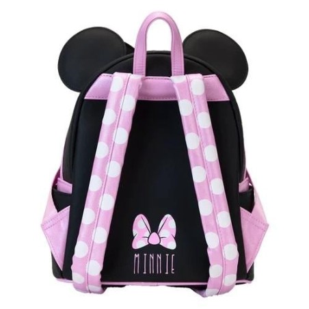 DISNEY - Minnie "Floral Rock the Dots" - Mini Sac à Dos LoungeFly 