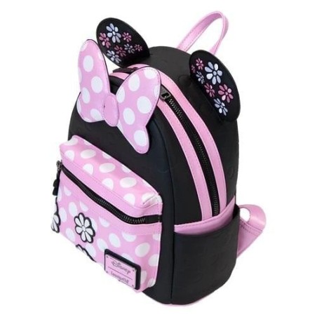 DISNEY - Minnie "Floral Rock the Dots" - Mini Sac à Dos LoungeFly 