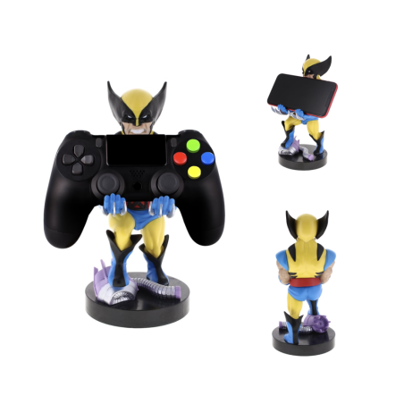 X-MEN - Wolverine - Support Manette & Portable - 20cm 