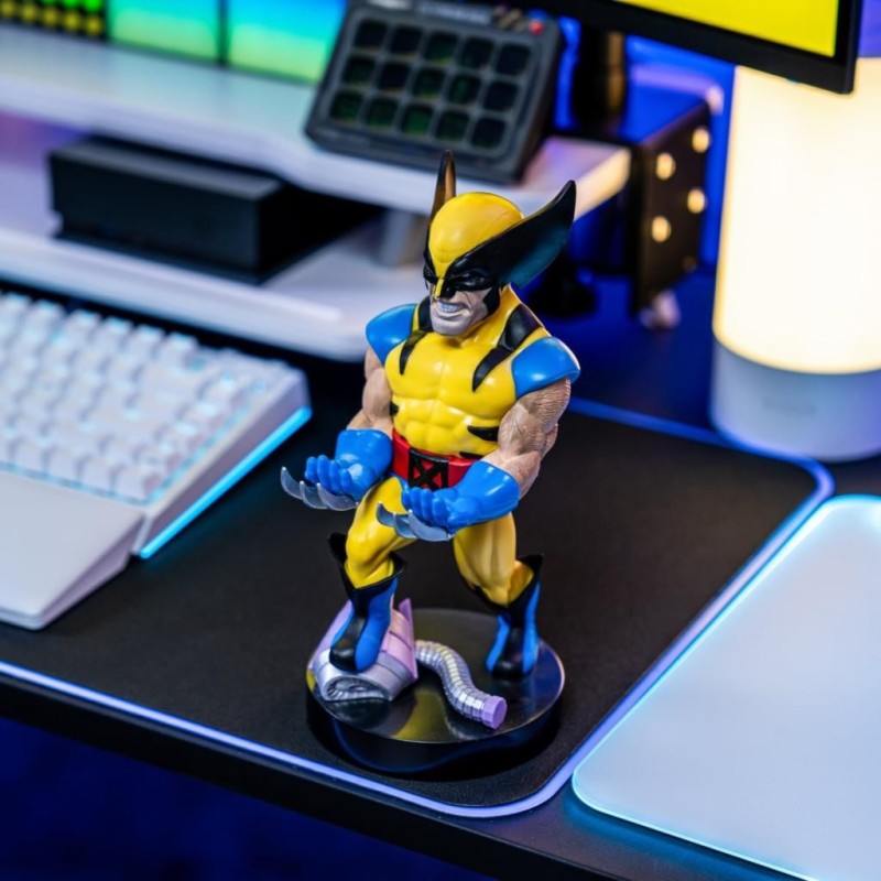 X-MEN - Wolverine - Support Manette & Portable - 20cm 
