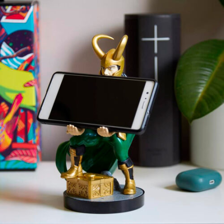 MARVEL - Loki - Support Manette & Portable - 20cm 