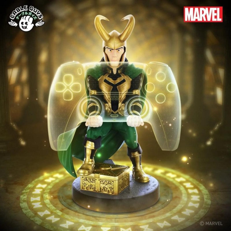 MARVEL - Loki - Support Manette & Portable - 20cm 