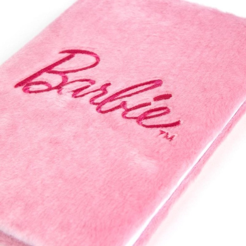 BARBIE - Notebook Premium Fourrure - Format A5 