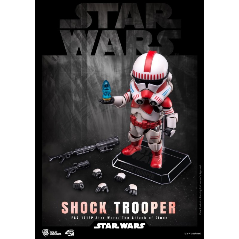 STAR WARS - Shock Trooper - Figurine Egg Attack Action 16.5cm 