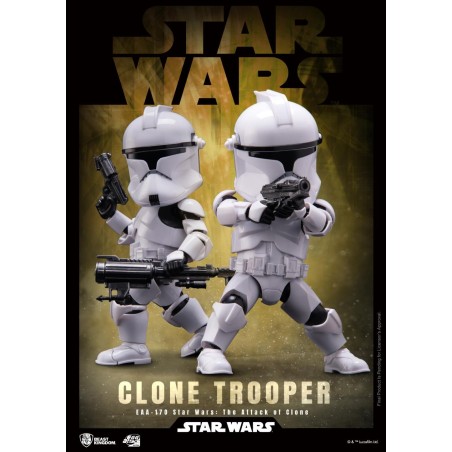 STAR WARS - Soldat Clone - Figurine Egg Attack Action 16.5cm 