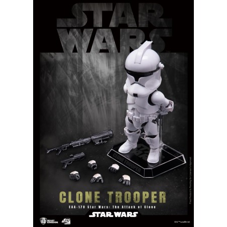 STAR WARS - Soldat Clone - Figurine Egg Attack Action 16.5cm 