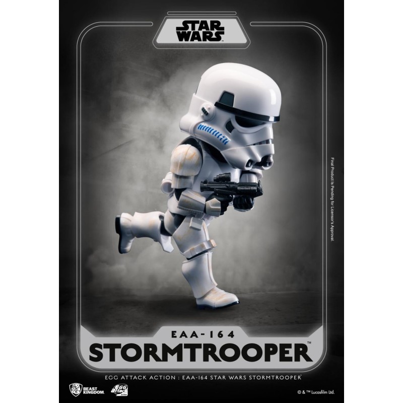 STAR WARS - Stormtrooper - Figurine Egg Attack Action 16.5cm 