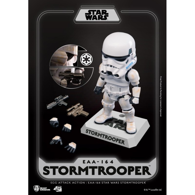 STAR WARS - Stormtrooper - Figure Egg Attack Action 16.5cm 