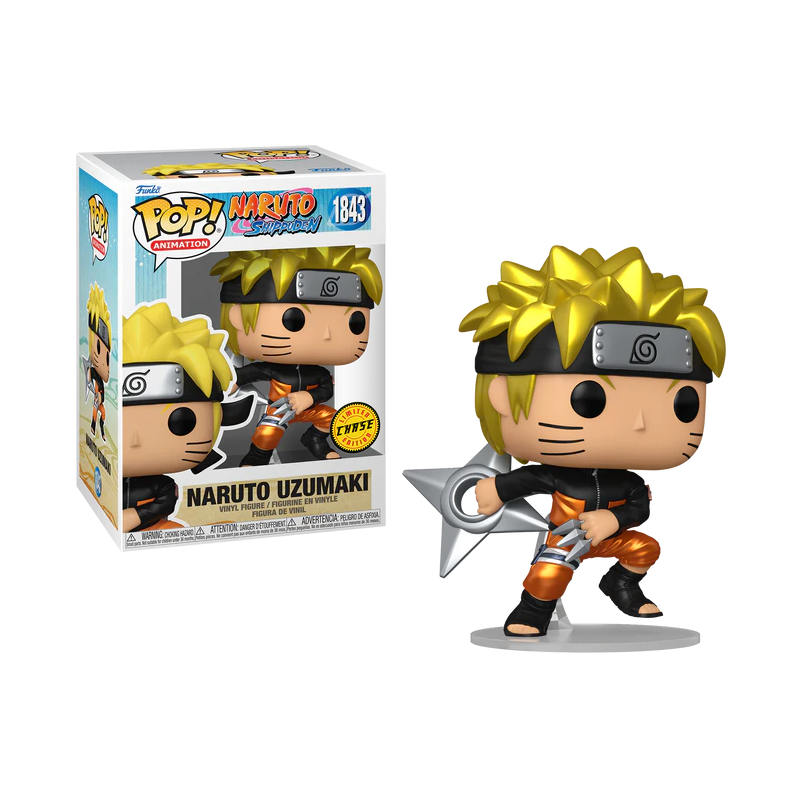 NARUTO SHIPPUDEN - POP Animation N° 1843 - Naruto avec Chase (MT) 