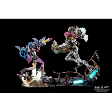 LEAGUE OF LEGENDS - Jinx & Vi - Pack 2 Statuettes 1/6 