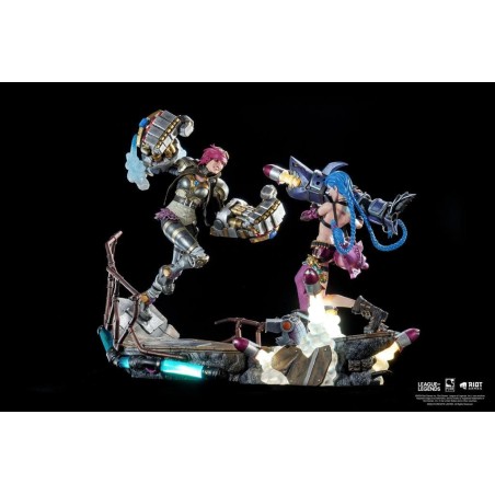 LEAGUE OF LEGENDS - Jinx & Vi - Pack 2 Statuettes 1/6 