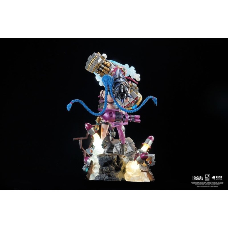 LEAGUE OF LEGENDS - Jinx & Vi - Pack 2 Statuettes 1/6 