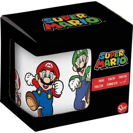 SUPER MARIO - Team - Mug céramique 325ml 