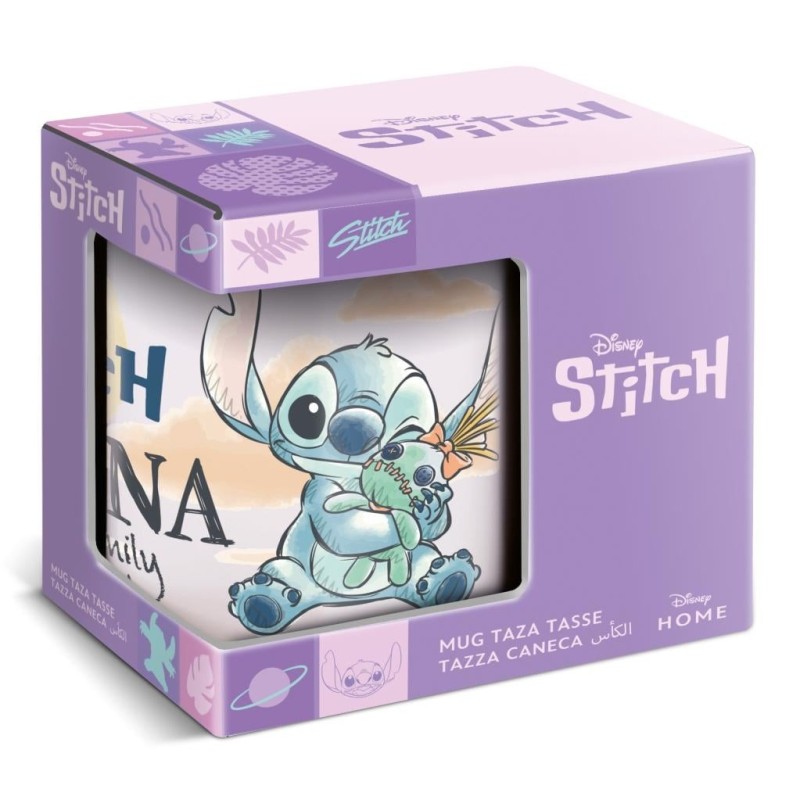STITCH & ANGEL - Ohana - Mug céramique 325ml 
